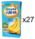 Нектар ФрутоНяня Банан с мякотью с 6 мес 200 мл (18 шт)