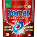 Капсулы для посудомоечной машины 4 в 1 Somat Excellence, 30 шт.