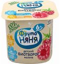 Биотворог детский ФрутоНяня Малина с 6 месяцев 4,2%, 100 г