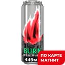 BURN Нап энергет арбуз б/сах 0,449л ж/б(Мултон Партнерс):12