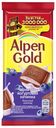 Шоколад Alpen Gold молочный с чернично-йогуртовой начинкой 85 г