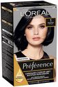 Краска для волос L'Oreal Paris Preference неаполь тон 1.0, 174 мл