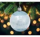 Ёлочное украшение Шар голубой, 7см
