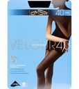 Колготки женские Omsa Velour цвет: nero/чёрный, размер 3, 40 den