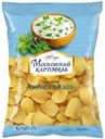 Чипсы «Московский картофель» Сметана-зелень рифленые, 150 г