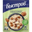Хлопья Быстров овсяные 5 Злаков с изюмом и орехами не требующие варки, 40г