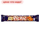 Батончик PICNIC арахис, изюм, вафли, карамель, воздушный рис, 76г