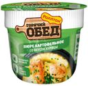 Пюре картофельное Роллтон Горячий обед со вкусом курицы быстрого приготовления 40г