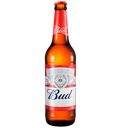 Пиво BUD® светлое пастеризованное фильтрованное 5%,  0,44л