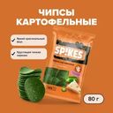 Чипсы картофельные, SPIKES, 80 г, в ассортименте