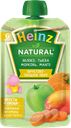 Пюре HEINZ, Яблоко-тыква-морковь-манго, 90г