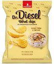 Чипсы Dr. Diesel из натурального картофеля со вкусом Белые грибы в сметане рифленые, 65г