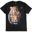 Футболка мужская Тигр, цвет: чёрный, размер: M-3XL