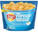 Чипсы Lay's Сметана и зелень, 240 г