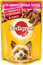 Корм для собак PEDIGREE для мини-пород говядина-овощи, 85г