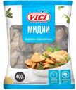 Мидии Vici очищенные варено-мороженые 400 г