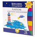 Пластилин Brauberg Академия классический 12цв 240г