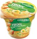 Пюре картофельное Кунцево с луком и сухариками для быстрого приготовления 40г