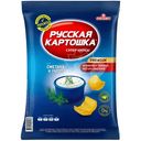 Чипсы картофельные Русская Картошка сметана и укроп, 80г