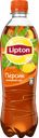 Напиток LIPTON Освежающий чай со вкусом персика негазированный, 0.5л