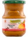 Пюре Artfood персиковое с сушёным яблоком и корицей, 270г