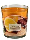 Свеча ароматическая Chameleon Апельсин в шоколаде в стакане 380г