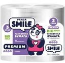 Туалетная бумага Panda Smile без аромата 3слоя, 4шт.