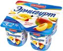 Йогуртный продукт 3.2% «Эрмигурт» Персик-манго, 100 г
