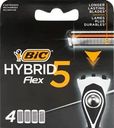 Картриджи для бритвы BIC Flex 5 Hybrid, 4шт