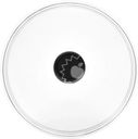 Крышка стеклянная HOMECLUB Solid 28см, безободковая, Арт. H-CL28