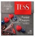 Чай Tess forest dream чёрный в пирамидках 20х1.8г