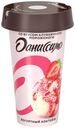 Йогуртный коктейль Даниссимо Клубничное мороженое 2,6% БЗМЖ 190 г