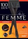 Колготки женские INWIN Femme Thermo 100 den mocca 3