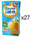 Сок ФрутоНяня Груша с 4 мес 200 мл (18 шт)
