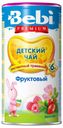 Чай детский Bebi Premium фруктовый с 6 мес., 200 г