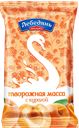 Творожная масса Лебедянь молоко с сахаром и курагой 0% БЗМЖ 180 г