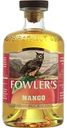 Настойка полусладкая Fowler's Mango с виски 35% алк., Россия, 500мл