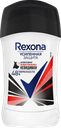 Дезодорант-антиперспирант стик женский REXONA Антибактериальный Невидимый на черном и белом, 40мл