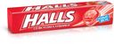 Карамель леденцовая Halls со вкусом клубники, 25 г