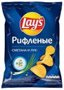 Чипсы картофельные Lay's рифленые Сметана и лук 50 г