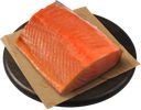 Филе лосося с кожей, полуфабрикат из замороженного сырья