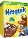 Готовый завтрак Nesquik DUO шоколадные шарики, 375 г