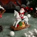 Фигурка новогодняя "Лошадка", Снежное кружево, в ассортименте