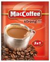 Напиток кофейный MacCoffee Strong растворимый 3в1, 16 г