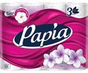 Туалетная бумага Papia Bali Flower 3 слоя, 12 рулонов