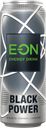 Напиток энергетический E-ON Блэк паэр, газированный, 450мл