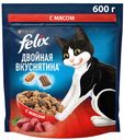 Корм сухой FELIX  для кошек с мясом 600г