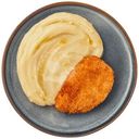 Шницель куриный с картофельным пюре Перекрёсток Select, 250г