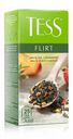 Чай Tess Flirt зеленый с клубникой и ароматом белого персика 25пак*1.5г