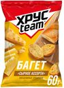 Сухарики Хрусteam Багет сырное ассорти, 60г